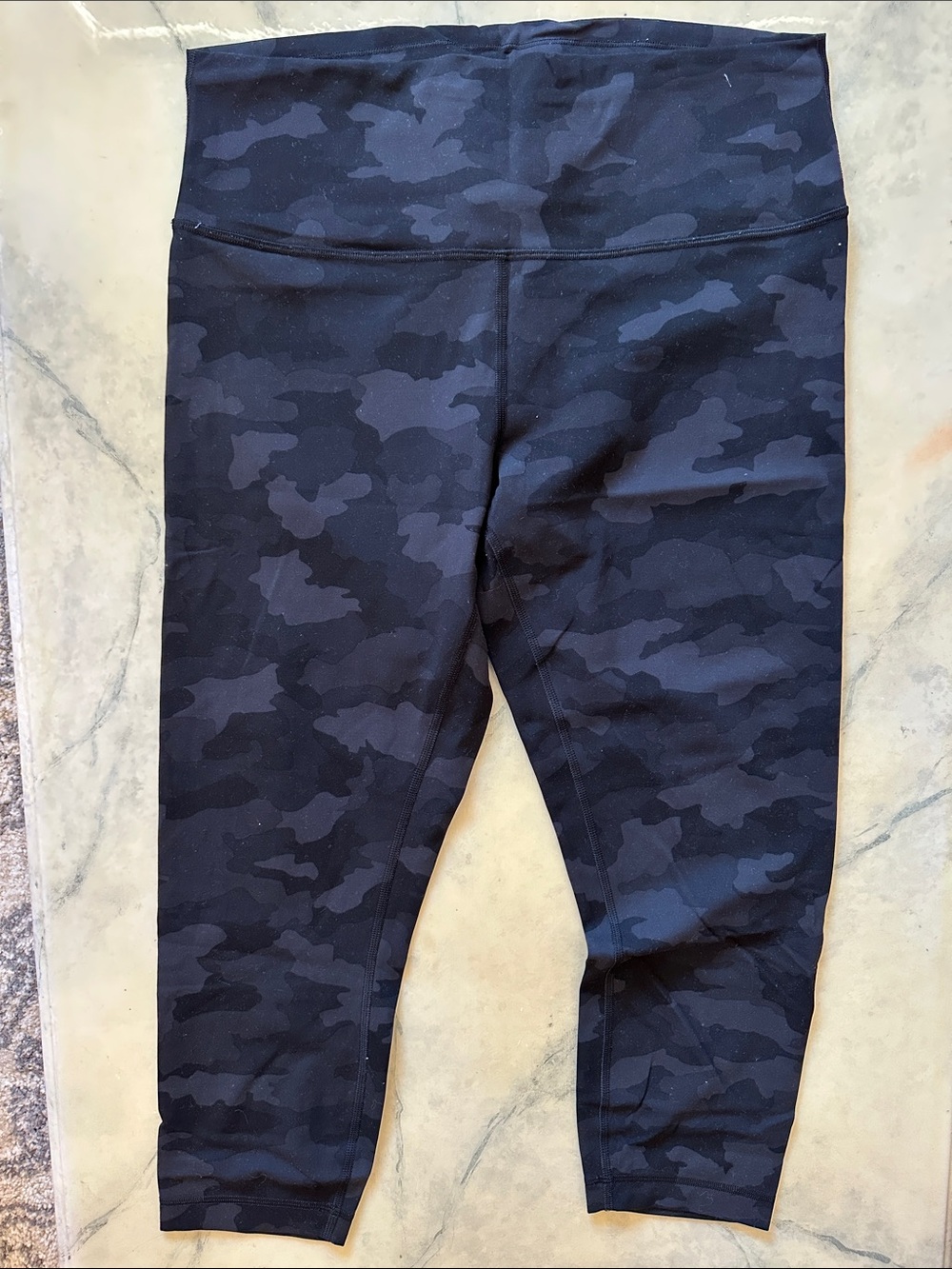 Lululemon Wunder Train Charcoal Camo 23” Leggings (3/$50)